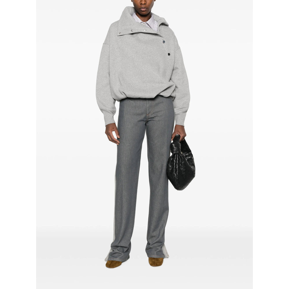 Sportmax Grey Tops - Sweatshirts Women SPORTMAX