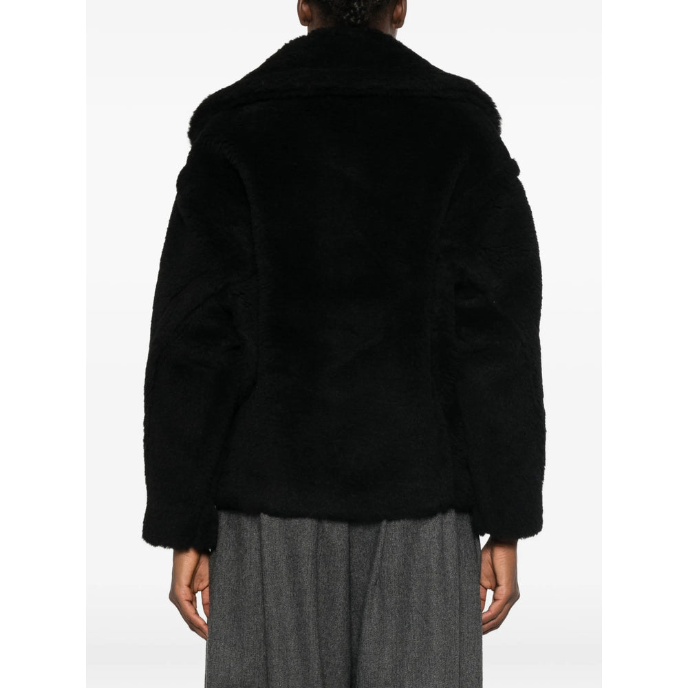 Max Mara Black Jackets - Faux Fur & Shearling Jackets Women MAX MARA