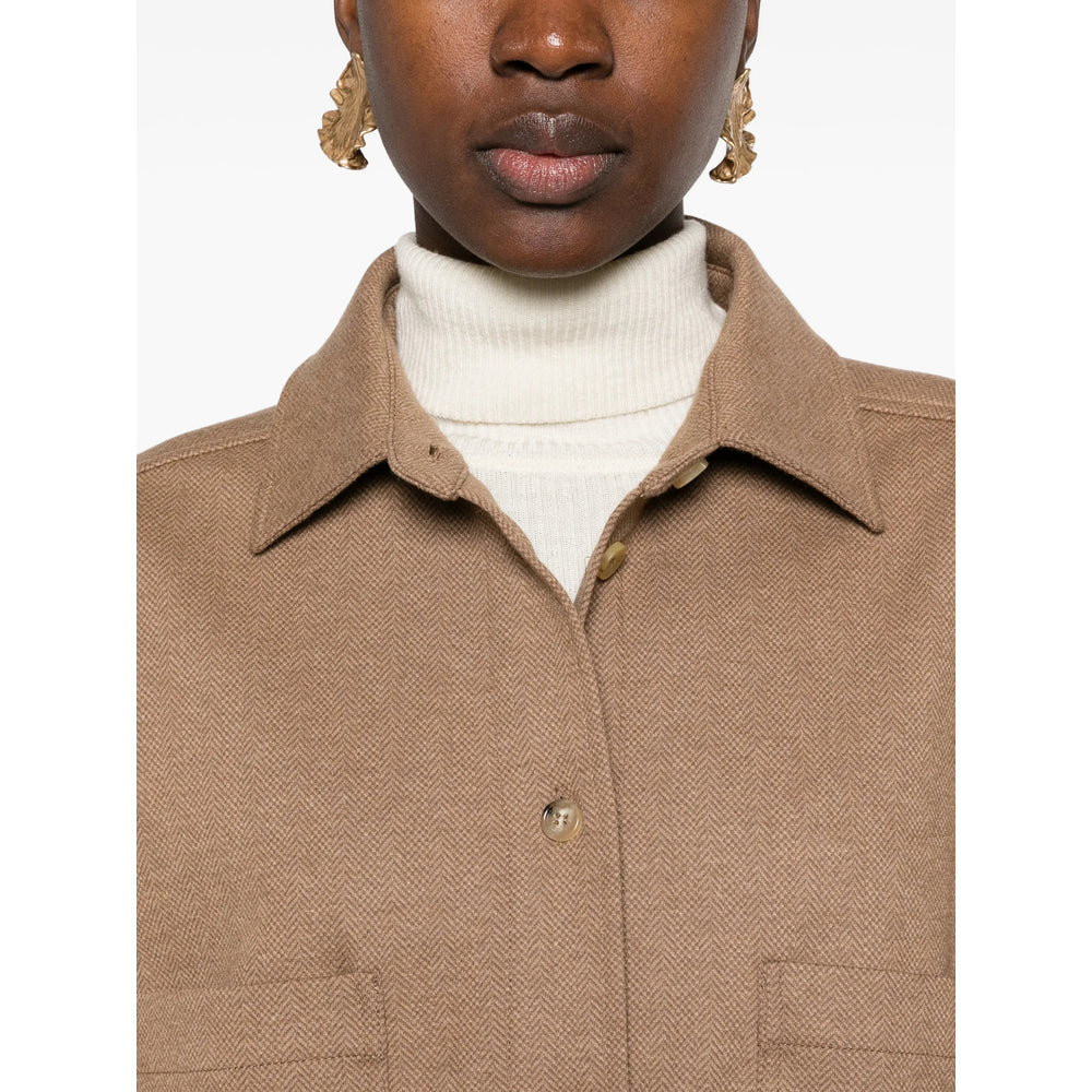 Max Mara Brown Jackets - Oversized Jackets Women MAX MARA