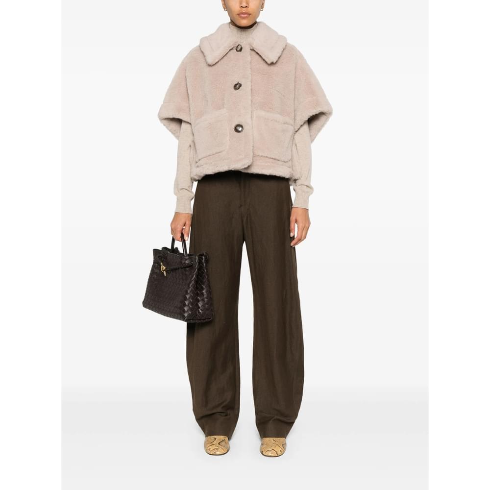Max Mara Neutrals Coats - Capes Women MAX MARA