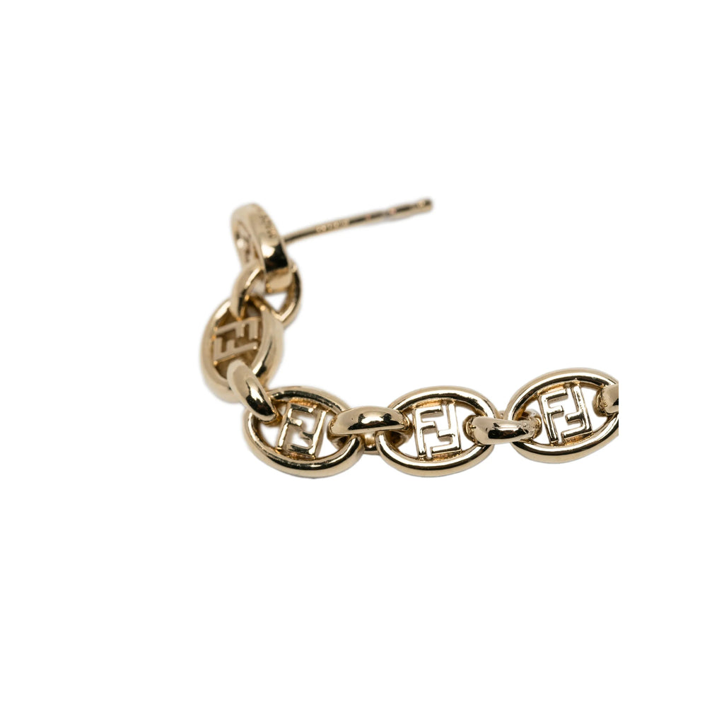 Fendi Gold Earrings Women FENDI