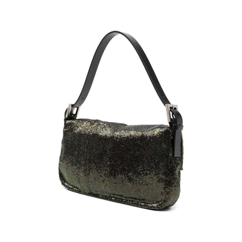 Fendi Green Shoulder Bags Women FENDI