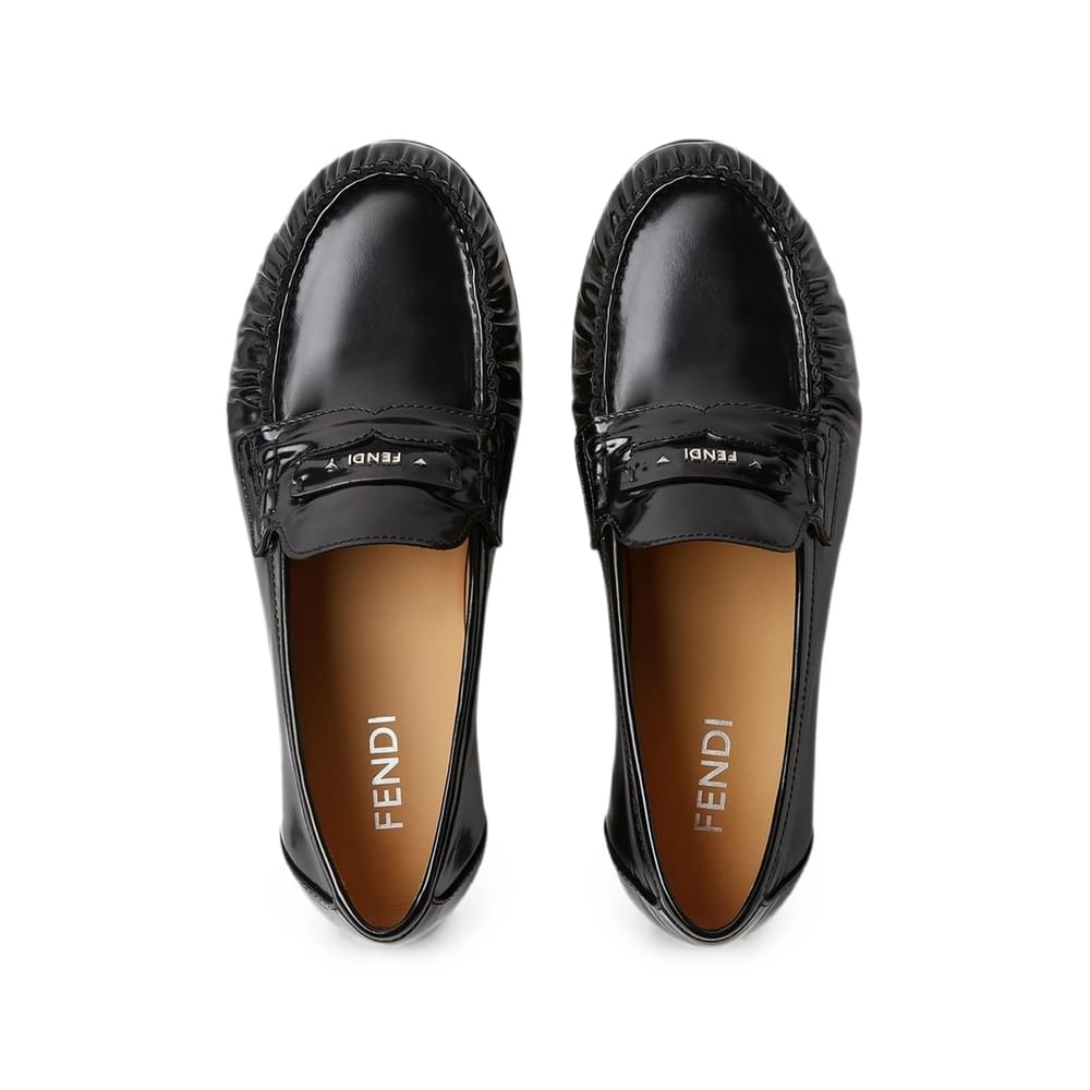 Fendi Black Loafers Men FENDI