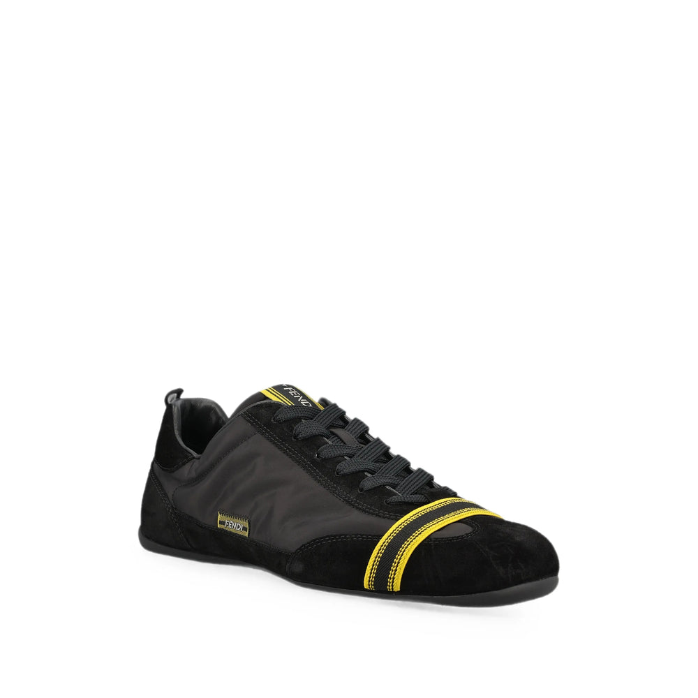 Fendi Black Trainers - Low-Tops Men FENDI