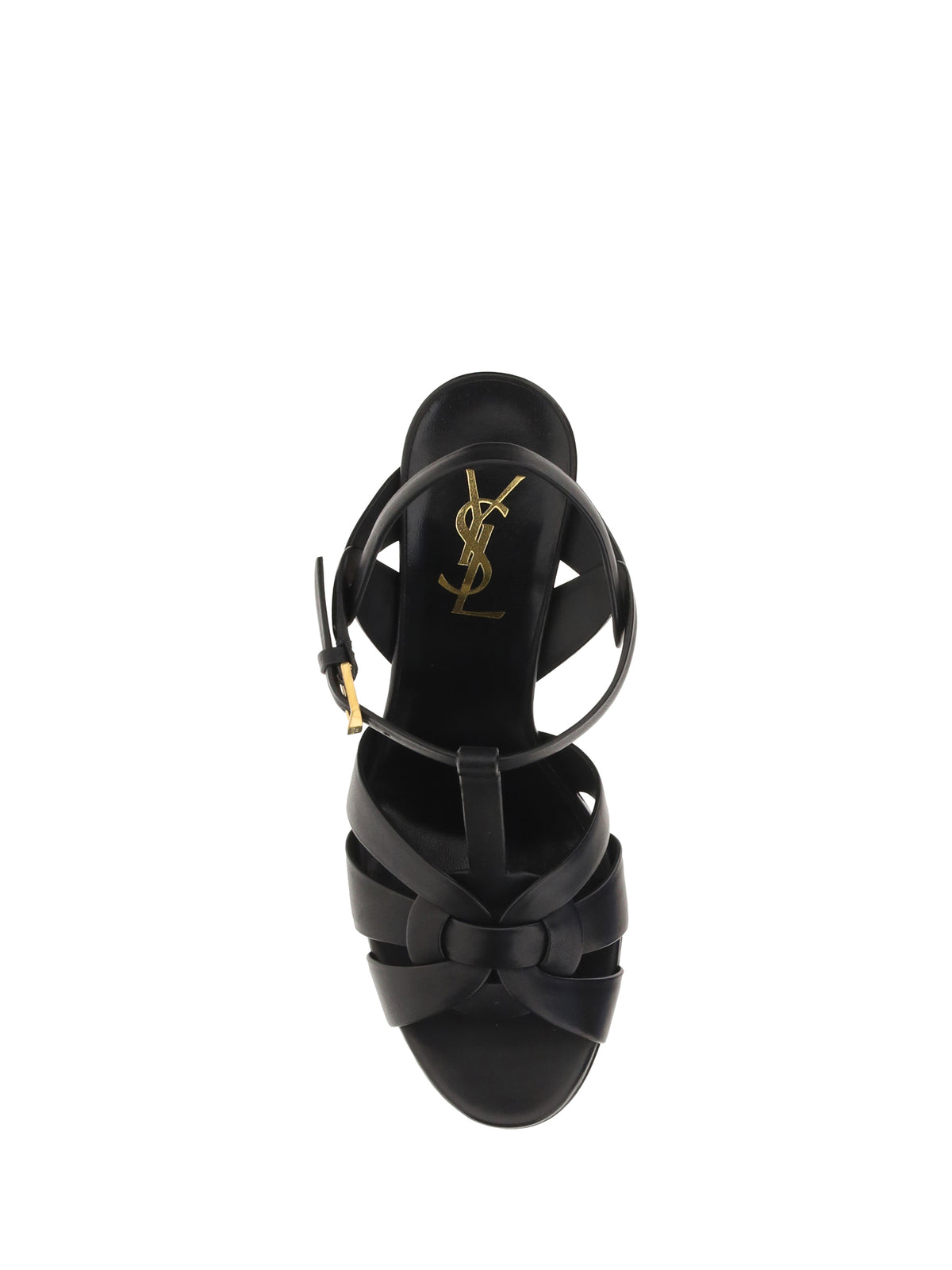 Saint Laurent Women Leather Platform Sandals SAINT LAURENT