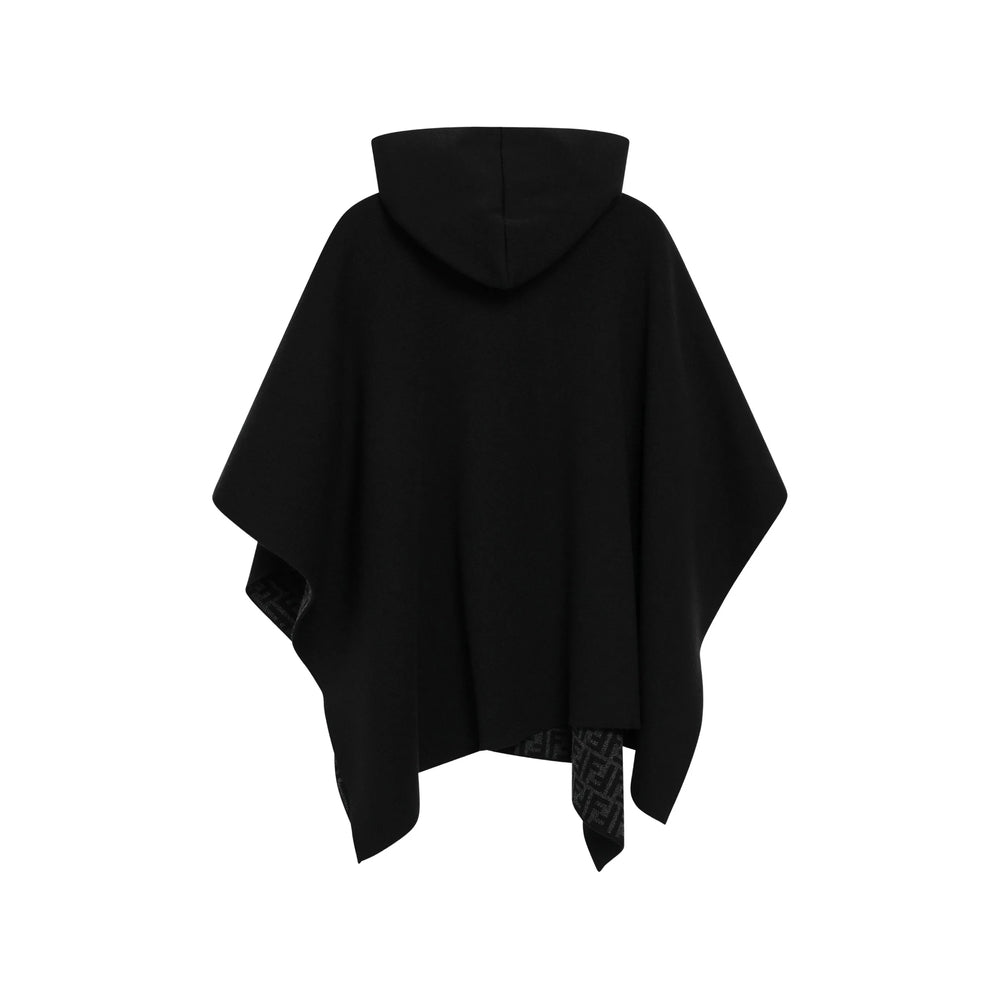 Fendi Black Jackets - Capes & Ponchos Women FENDI