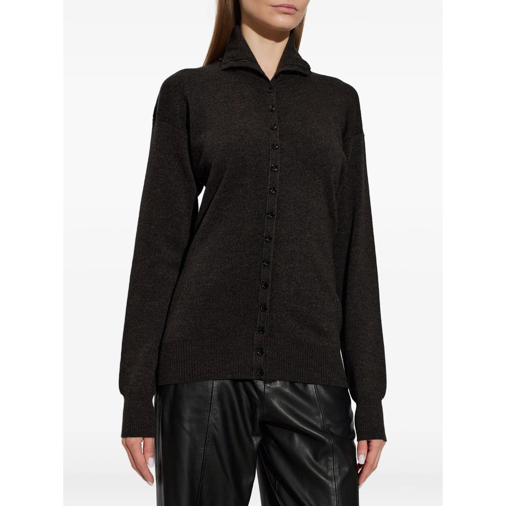 Lemaire Brown Knitwear - Cardigans Women LEMAIRE