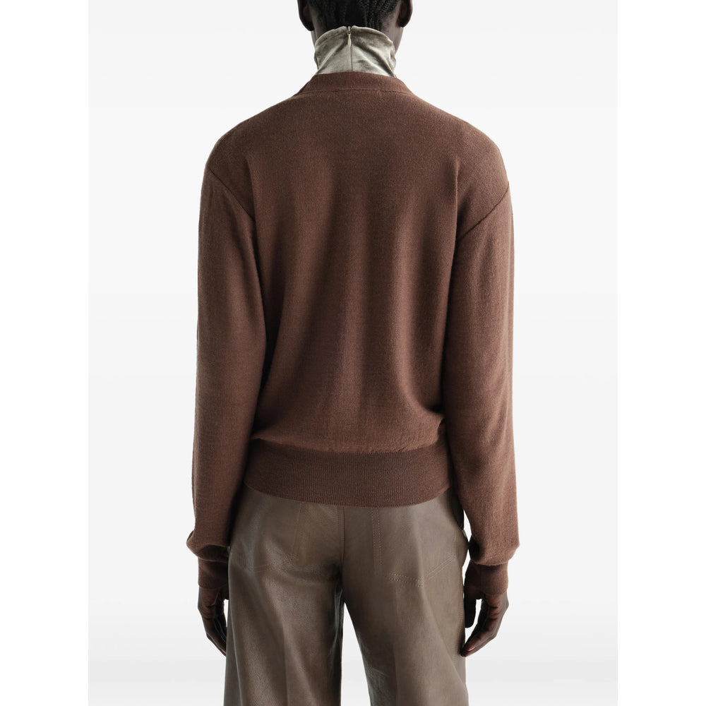 Lemaire Brown Tops - Cardigans Women LEMAIRE