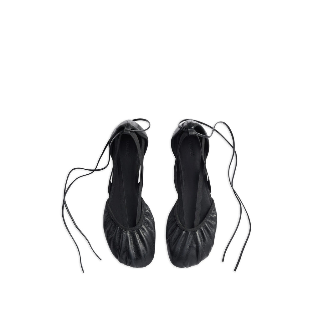 Lemaire Black Ballet Flats Women LEMAIRE