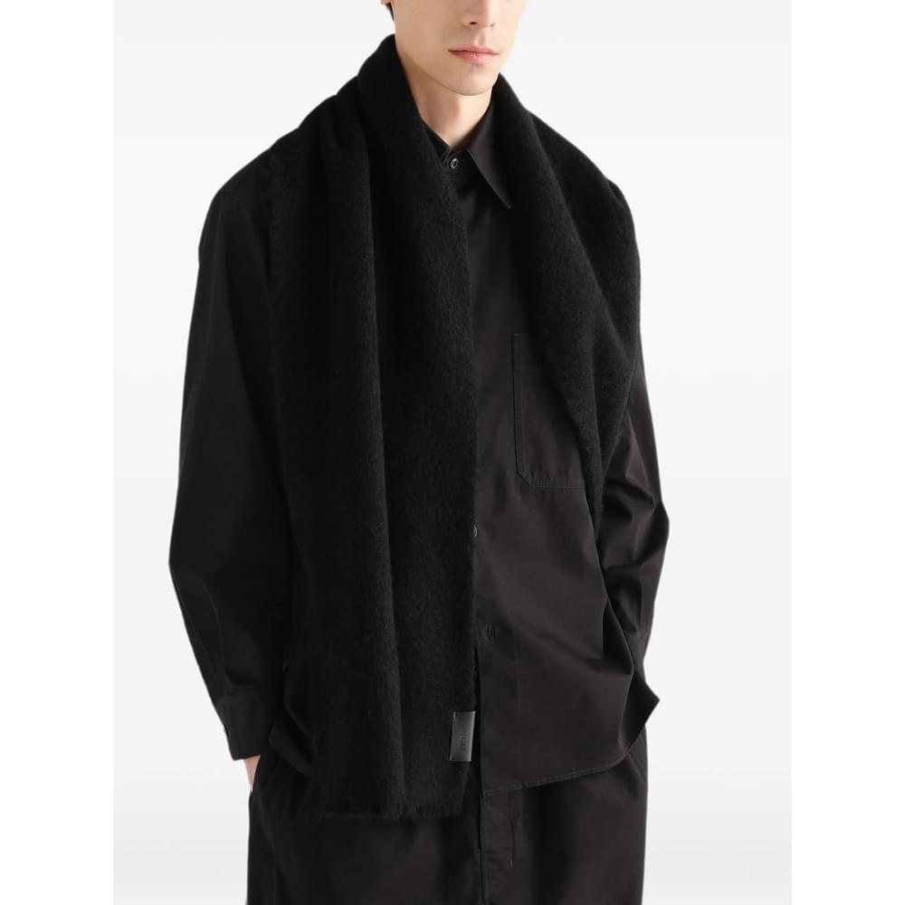 Lemaire Black Scarves Men LEMAIRE