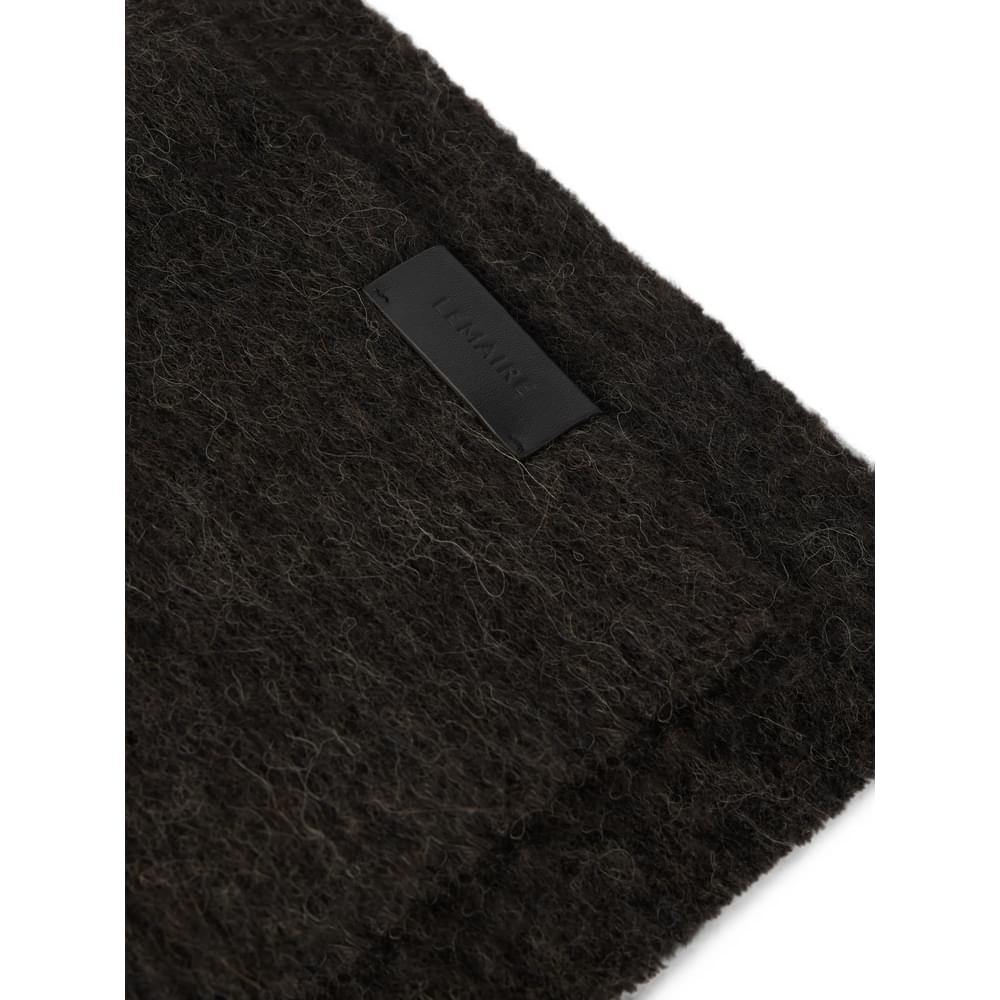 Lemaire Brown Scarves Men LEMAIRE