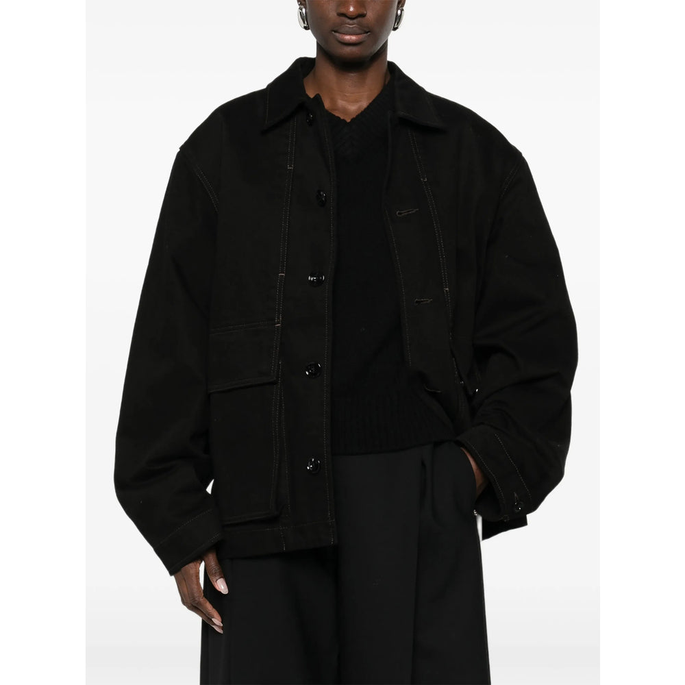 Lemaire Black Jackets - Shirt Jackets Men LEMAIRE