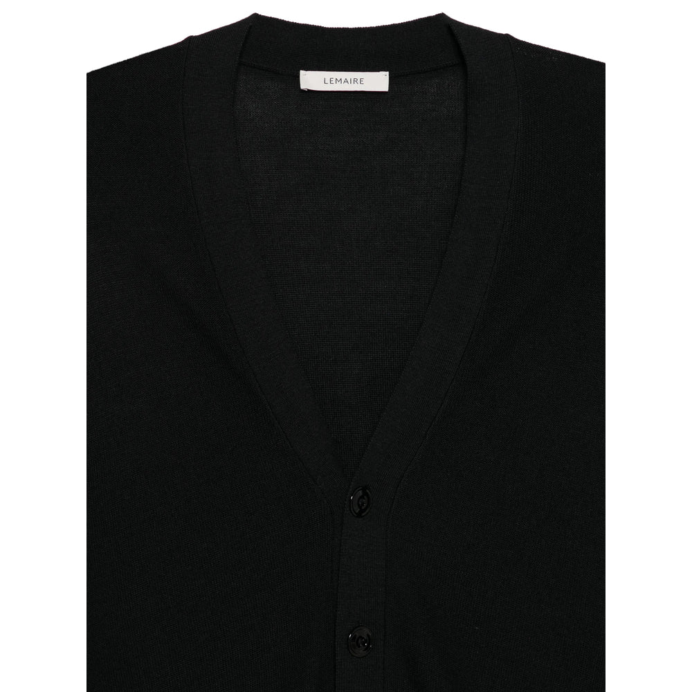 Lemaire Black Sweaters & Knitwear - Cardigans Men LEMAIRE