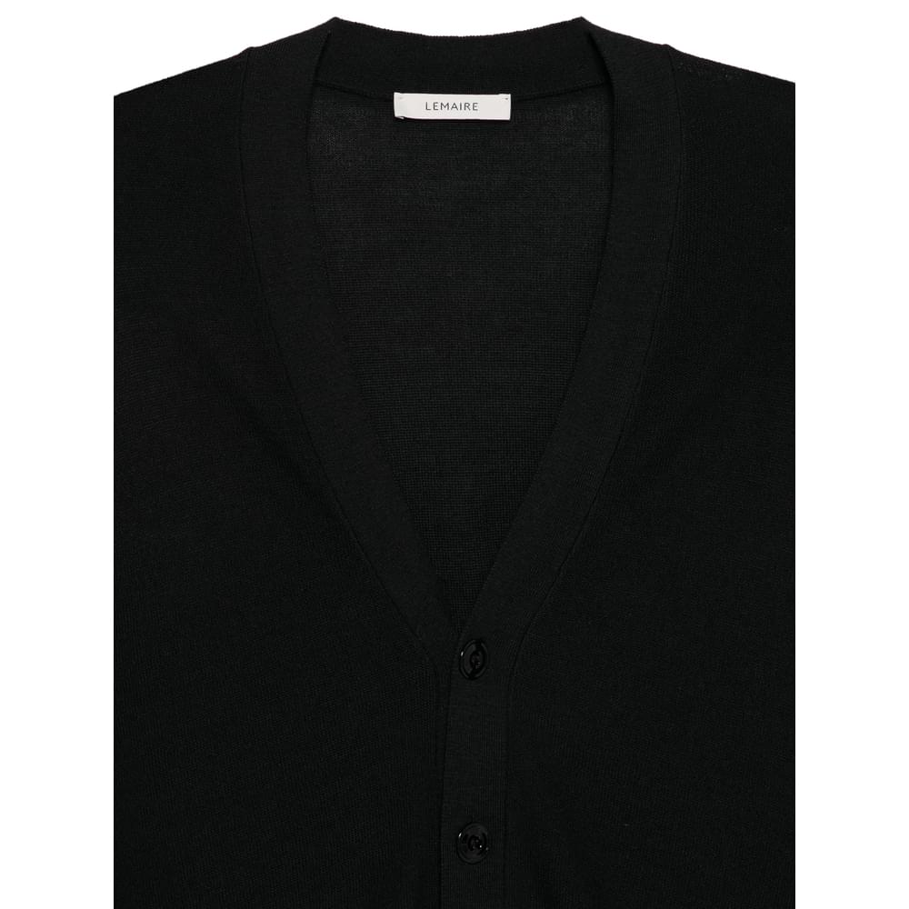 Lemaire Black Sweaters & Knitwear - Cardigans Men LEMAIRE