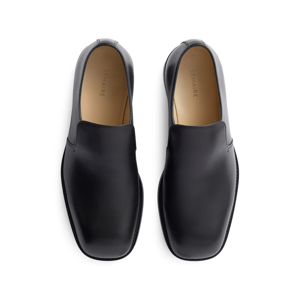 Lemaire Black Loafers Men LEMAIRE