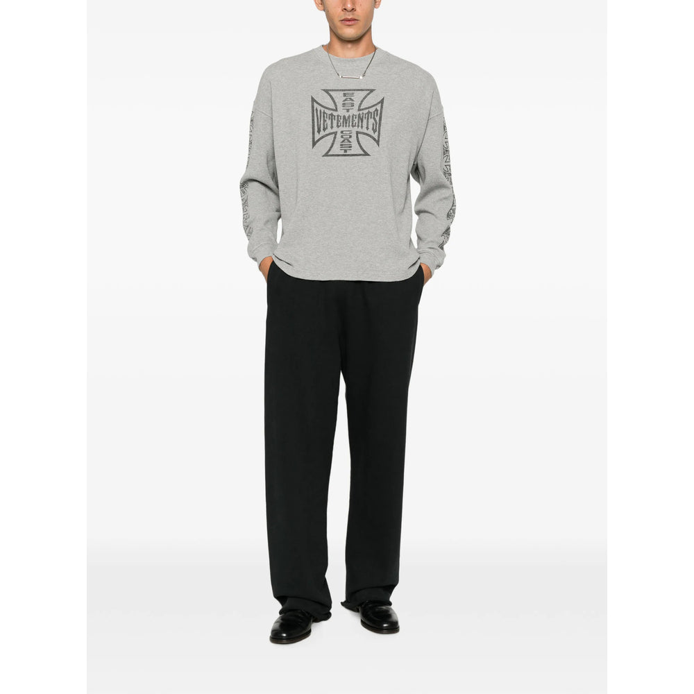 Vetements Grey T-Shirts & Vests - T-Shirts Men