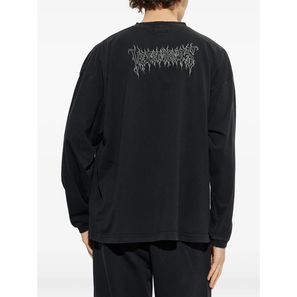 Vetements Black T-Shirts & Vests - T-Shirts Men VETEMENTS