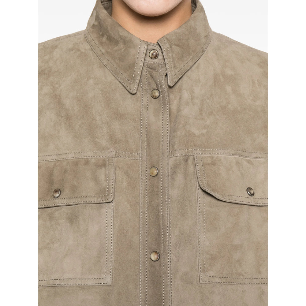 Brunello Cucinelli Neutrals Tops - Shirts Women BRUNELLO CUCINELLI