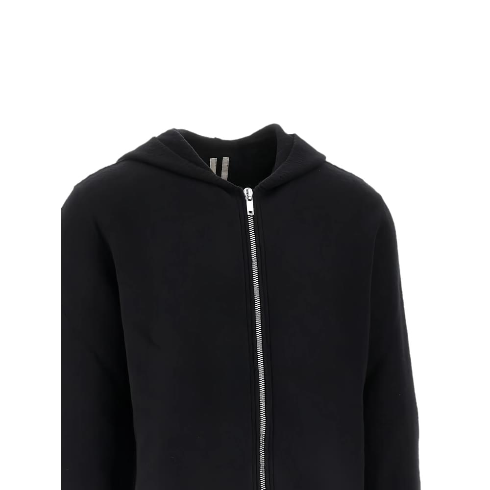 Rick Owens Black Sweaters & Knitwear - Hoodies Men RICK OWENS