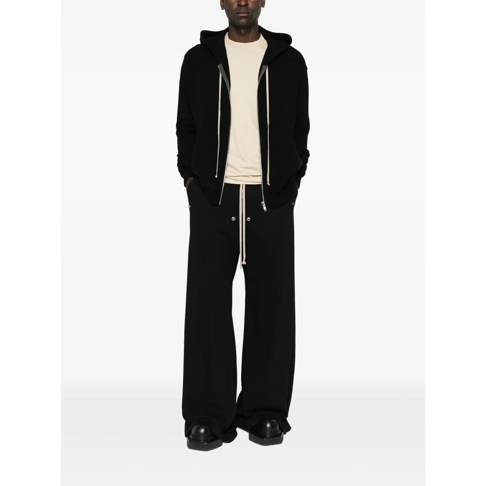 Rick Owens Black Sweaters & Knitwear - Hoodies Men Men RICK OWENS