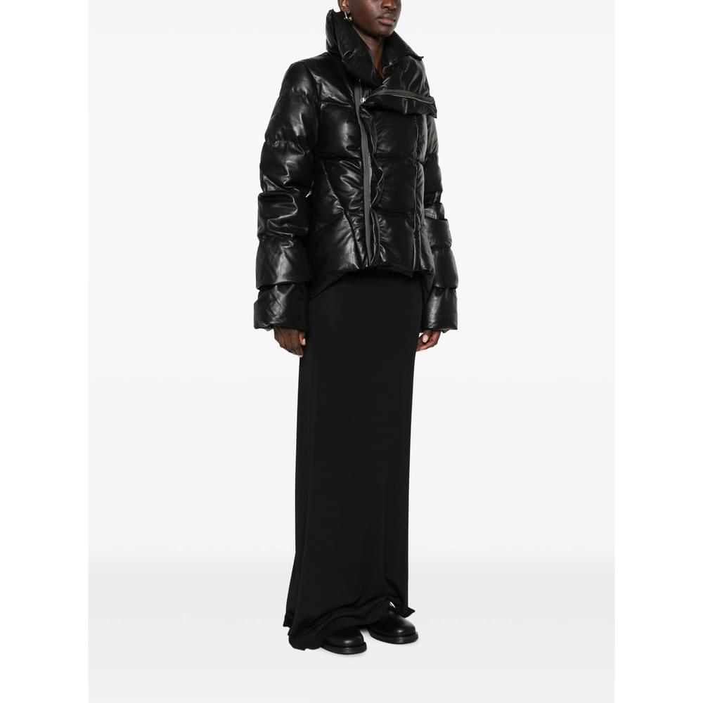 Rick Owens Black Jackets - Leather Jackets Women RICK OWENS