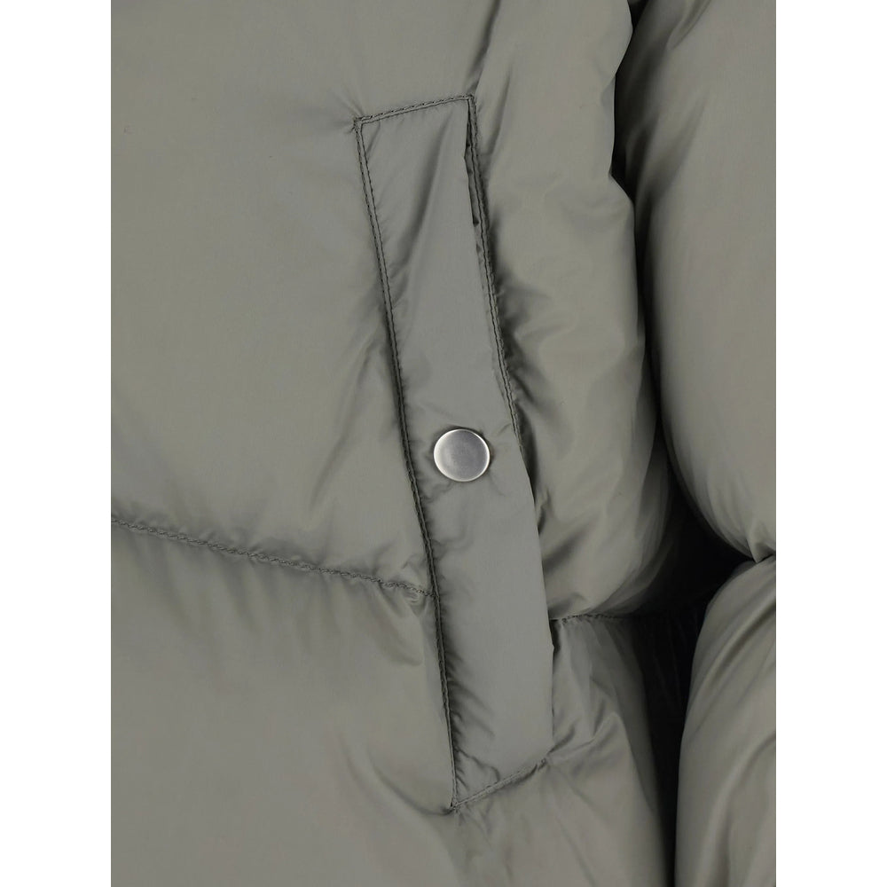 Rick Owens Grey Jackets - Puffer Jackets Women RICK OWENS