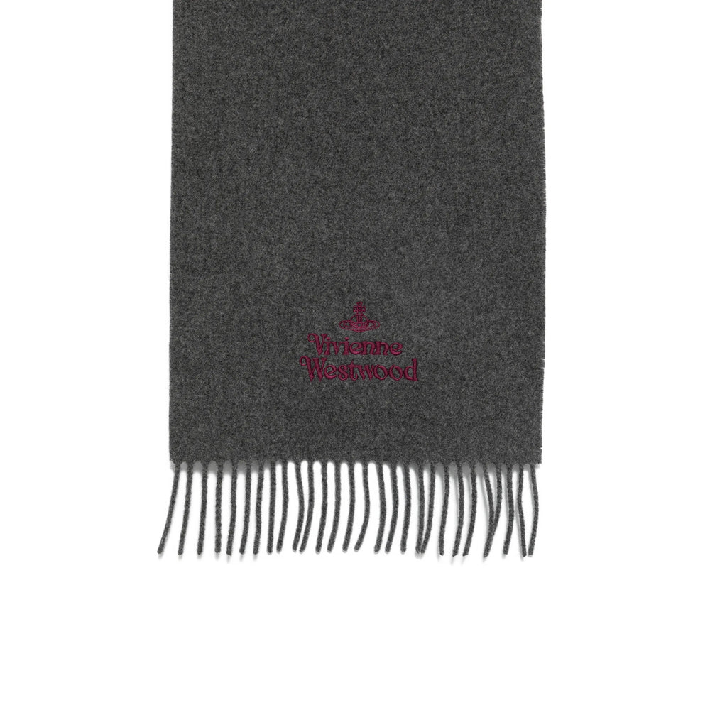 Vivienne Westwood Grey Scarves Men VIVIENNE WESTWOOD