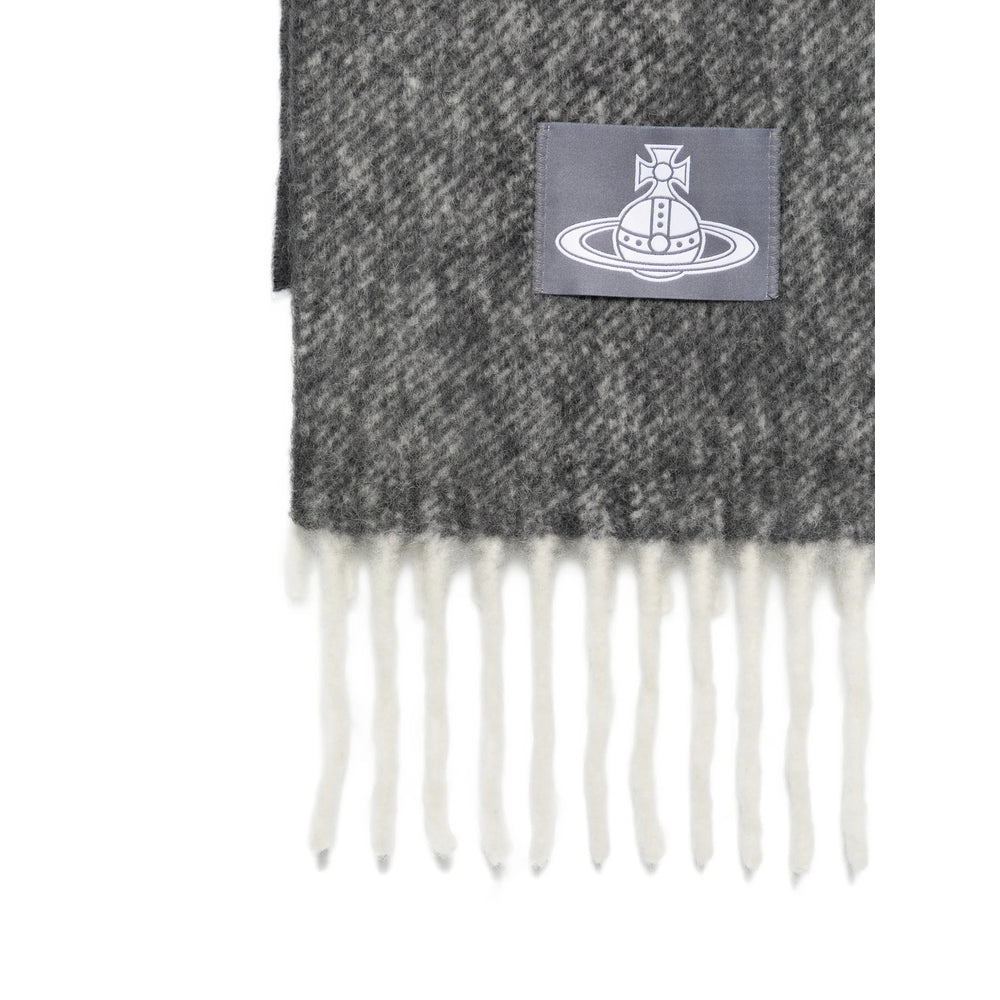 Vivienne Westwood Grey Scarves Women VIVIENNE WESTWOOD