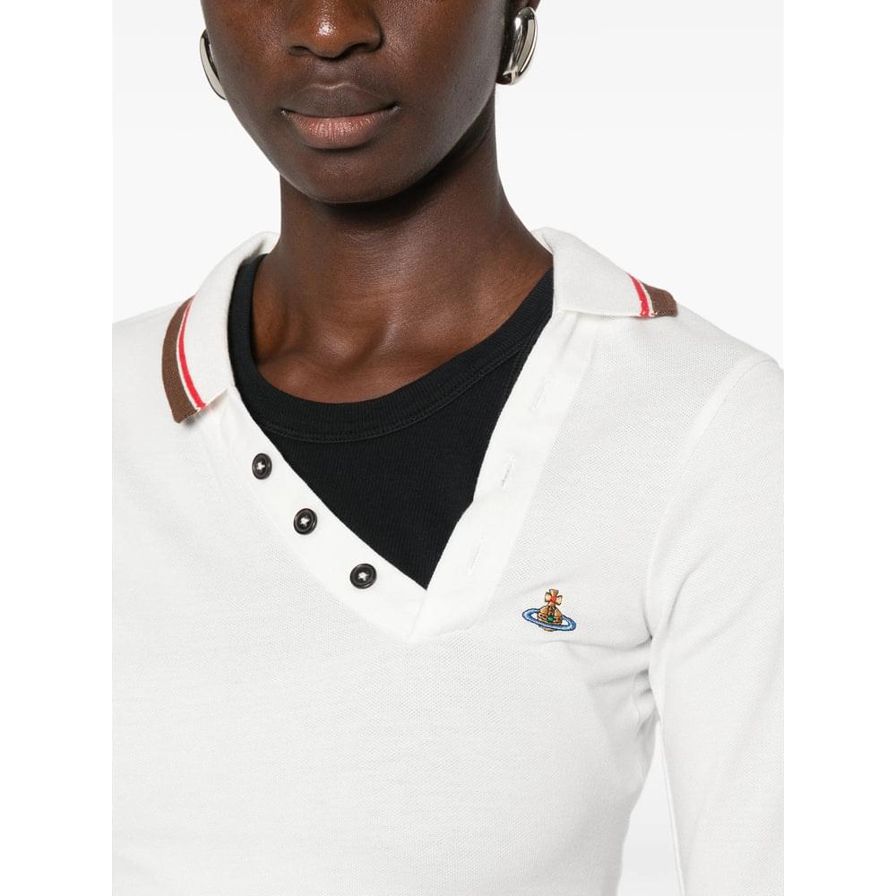 Vivienne Westwood White Tops - Polo Tops Women VIVIENNE WESTWOOD