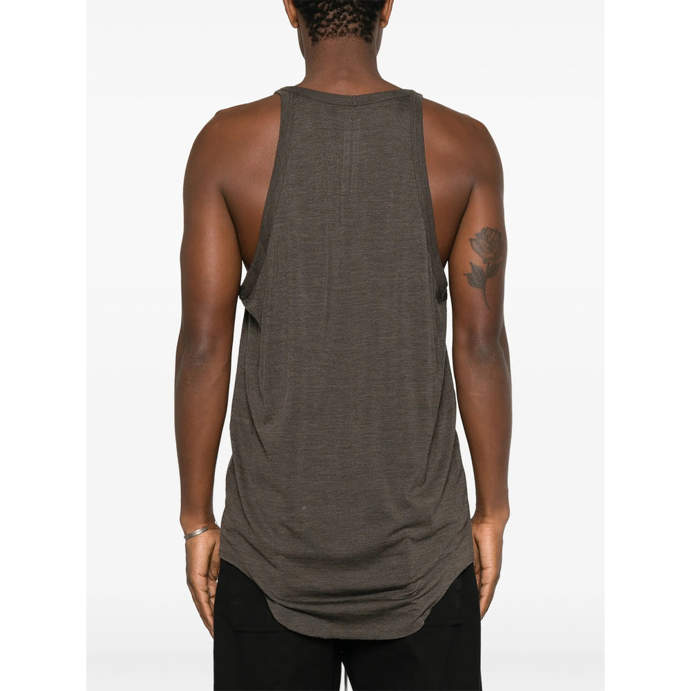 Rick Owens Brown T-Shirts & Vests - Vests & Tanks Men RICK OWENS