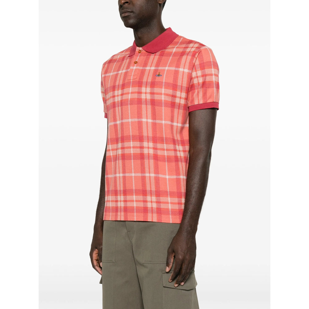 Vivienne Westwood Red Polo Shirts Men VIVIENNE WESTWOOD