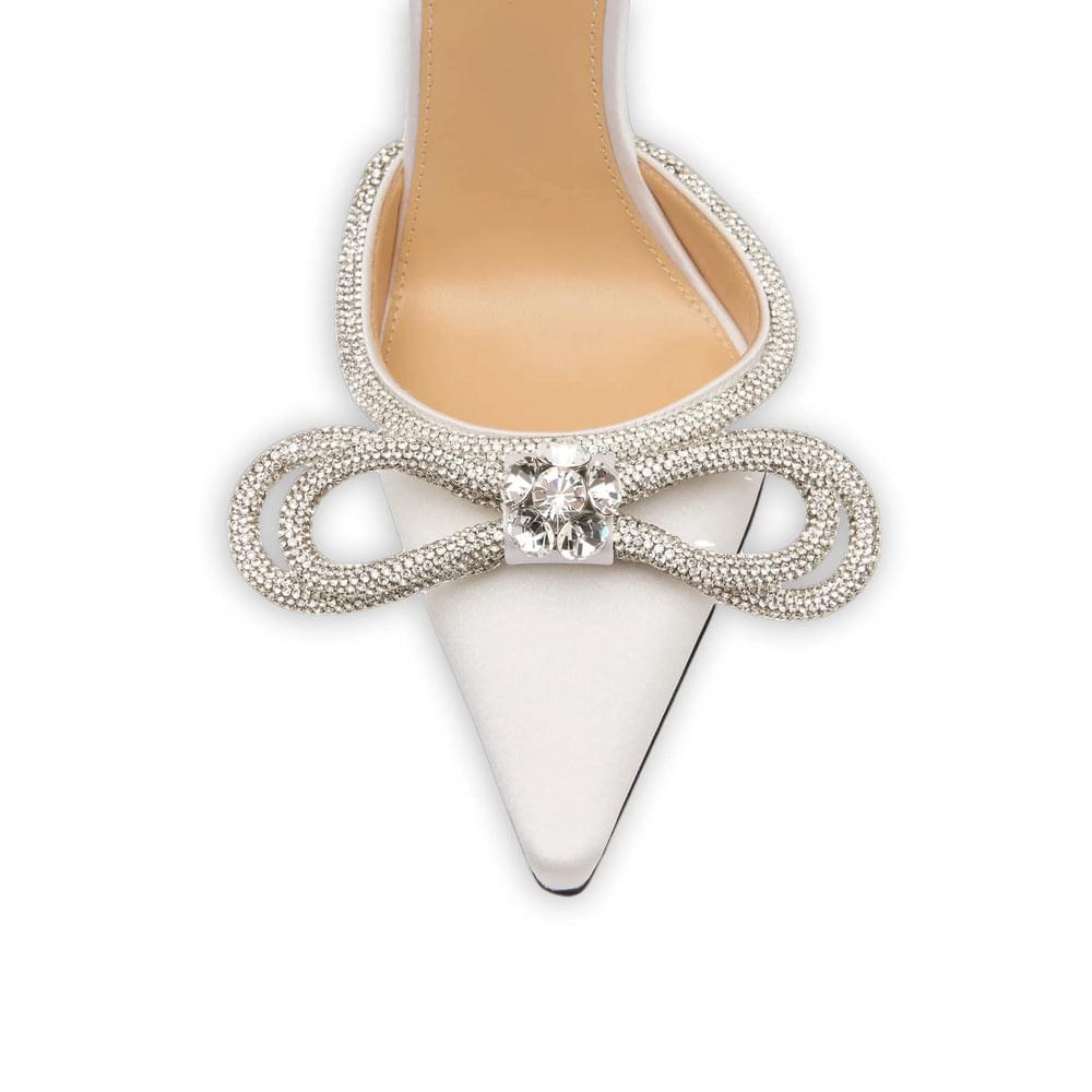 Mach & Mach White Shoes Women MACH & MACH