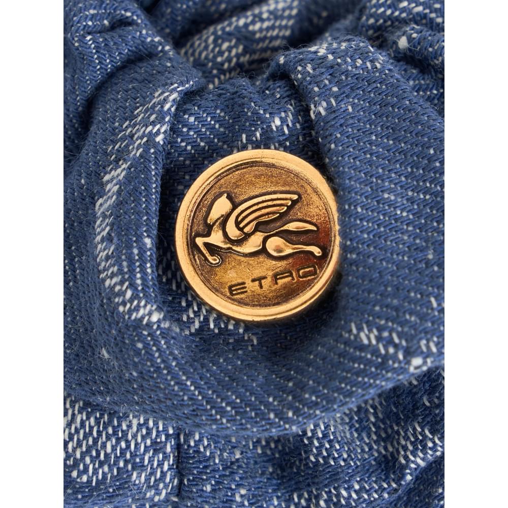 Etro Blue Hair Accessories Women ETRO