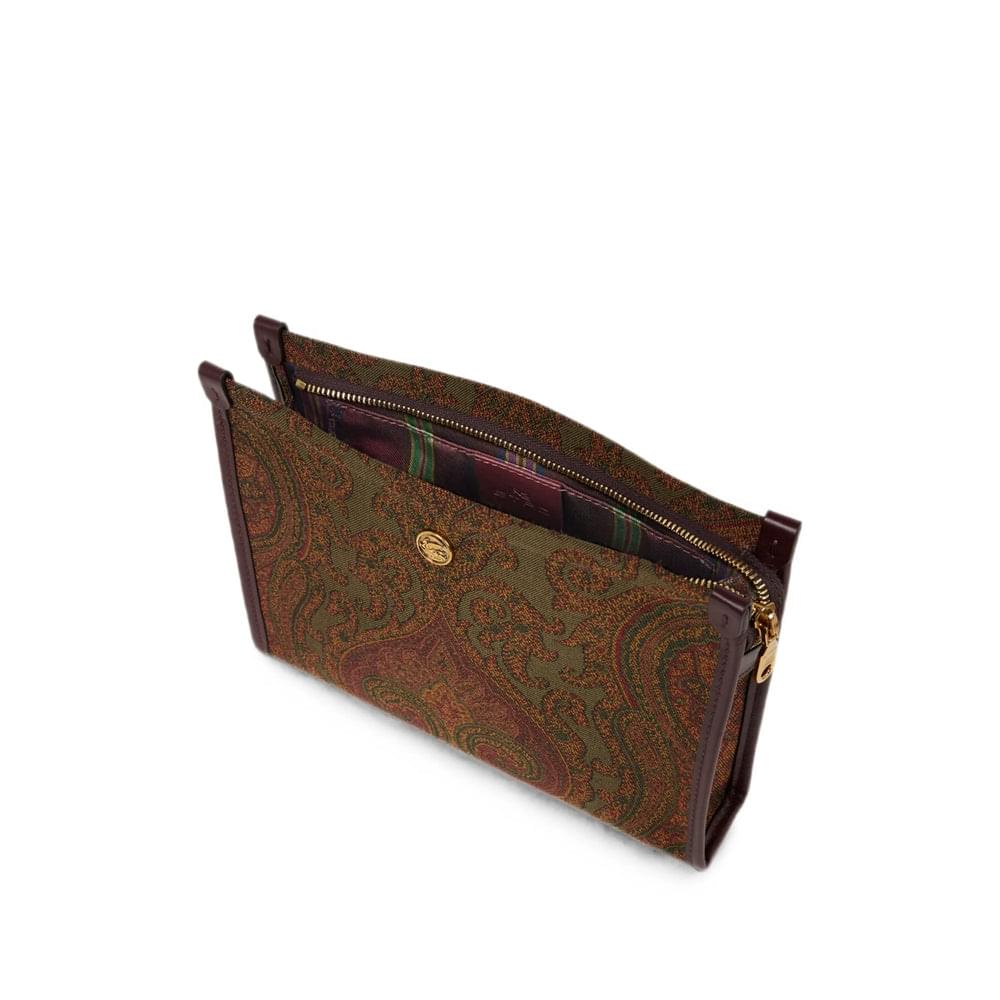 Etro Green Clutch Bags Women ETRO