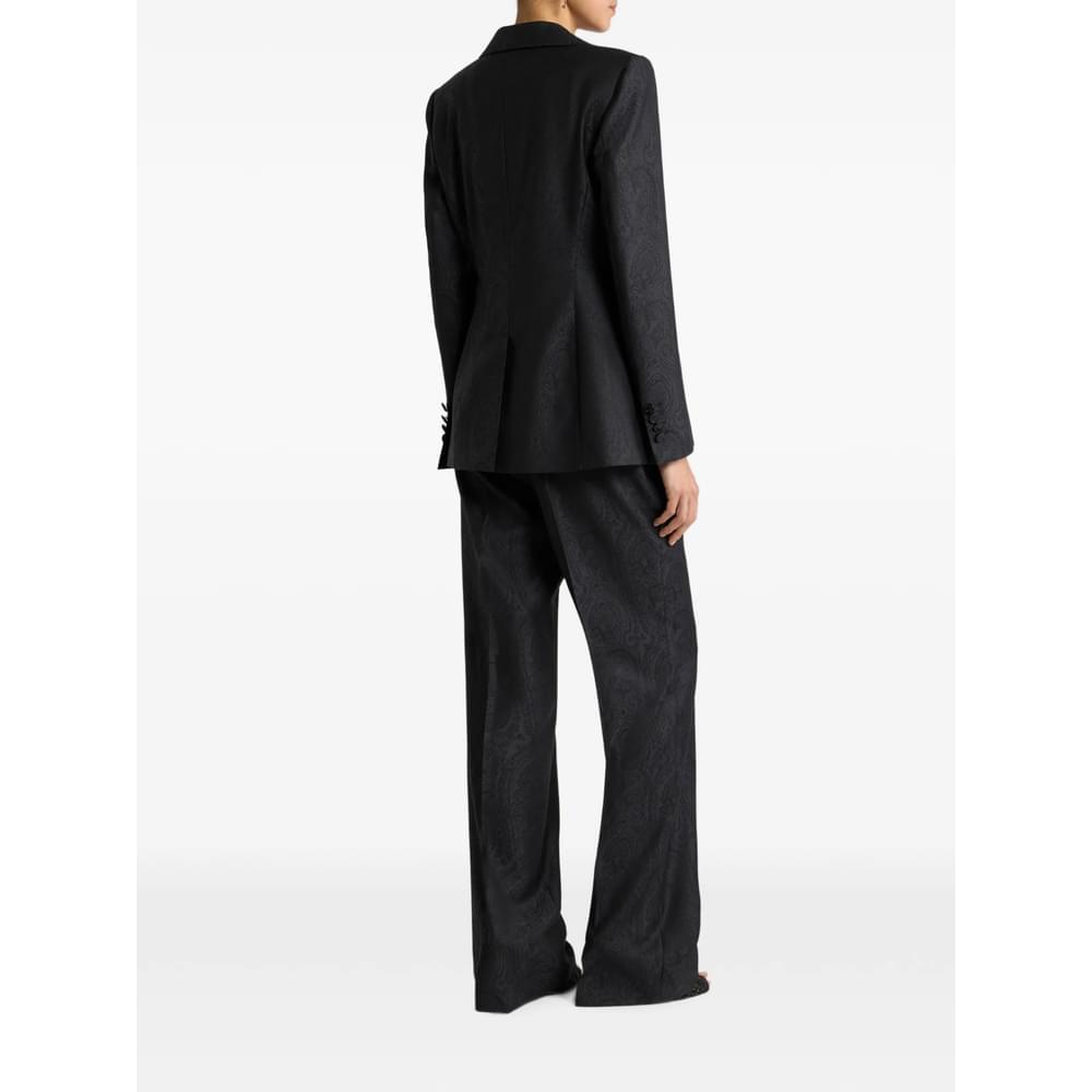 Etro Black Jackets - Blazers Women ETRO