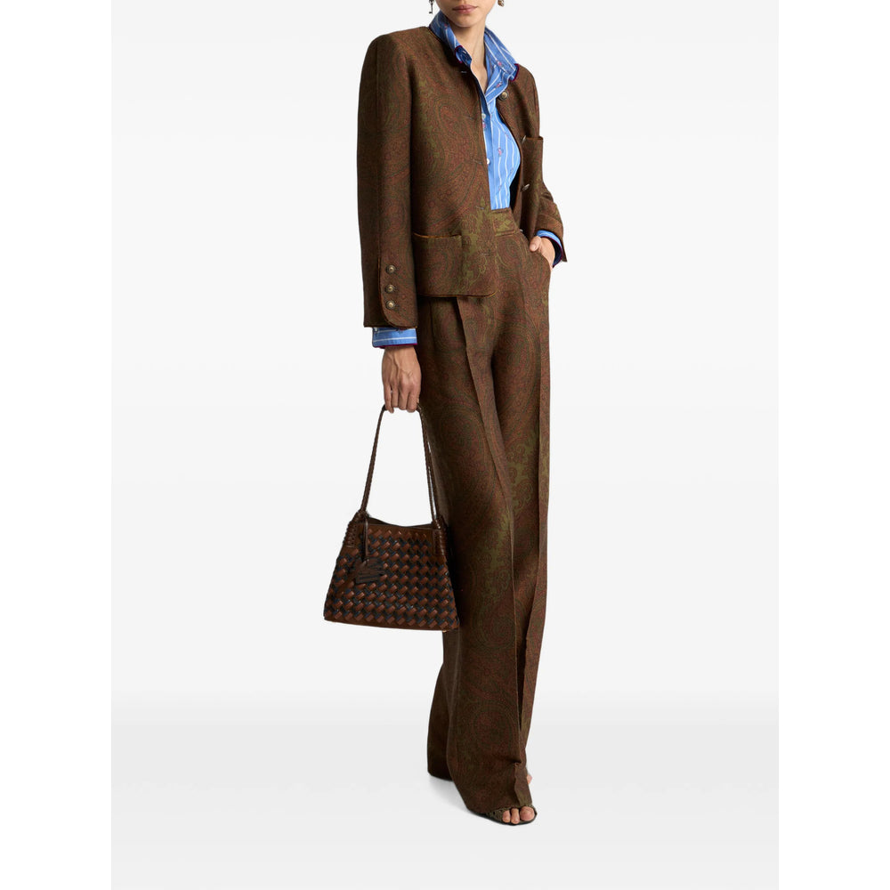 Etro Brown Jackets - Fitted Jackets Women ETRO