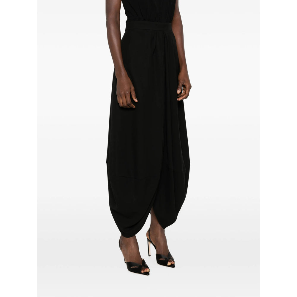 Giorgio Armani Black Skirts - Asymmetric & Draped Skirts Women GIORGIO ARMANI