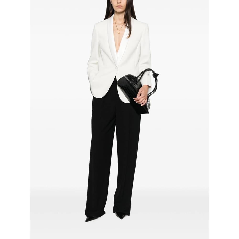 Giorgio Armani Neutrals Jackets - Blazers Women GIORGIO ARMANI