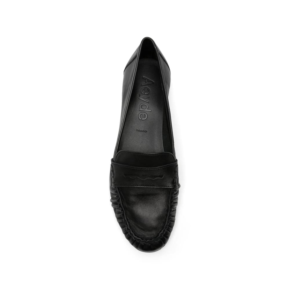 Aeyde Black Loafers Women AEYDE