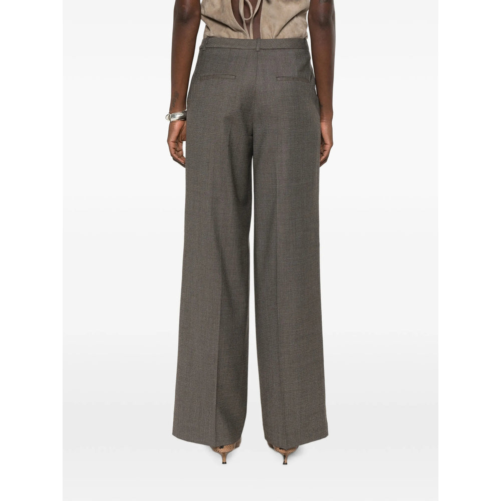 Peserico Grey Trousers Women PESERICO
