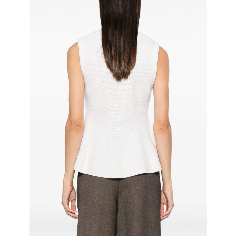 Lisa Yang White Tops - Vests & Tank Tops Women LISA YANG