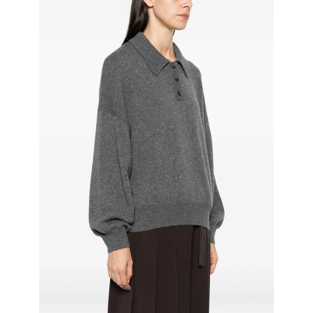Lisa Yang Grey Knitwear - Jumpers Women LISA YANG