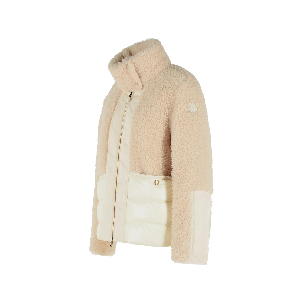 Moncler Neutrals Jackets - Puffer Jackets Women MONCLER