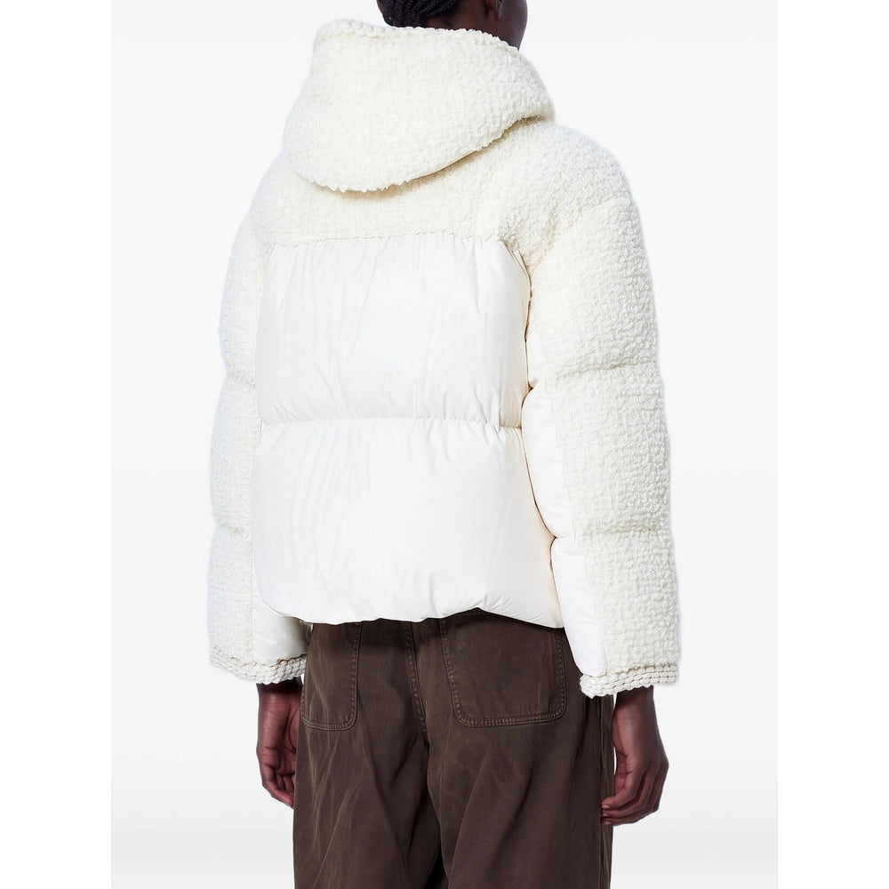 Moncler Neutrals Jackets - Puffer Jackets Women MONCLER