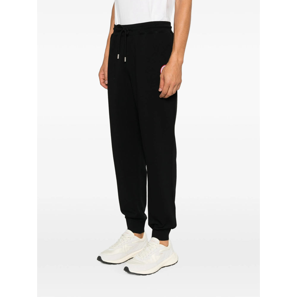 Canada Goose Black Trousers - Track Pants Men