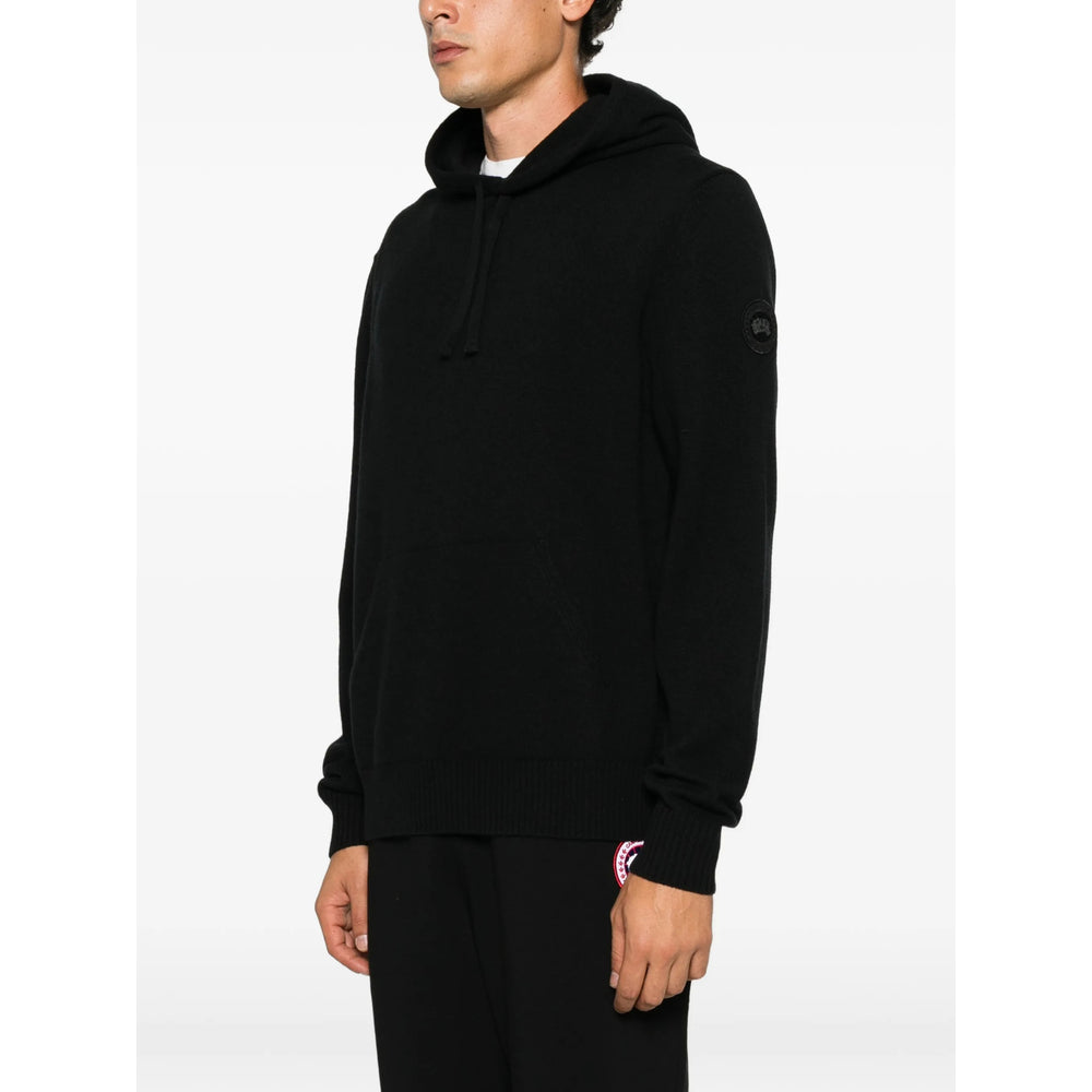 Canada Goose Black Sweaters & Knitwear - Hoodies Men