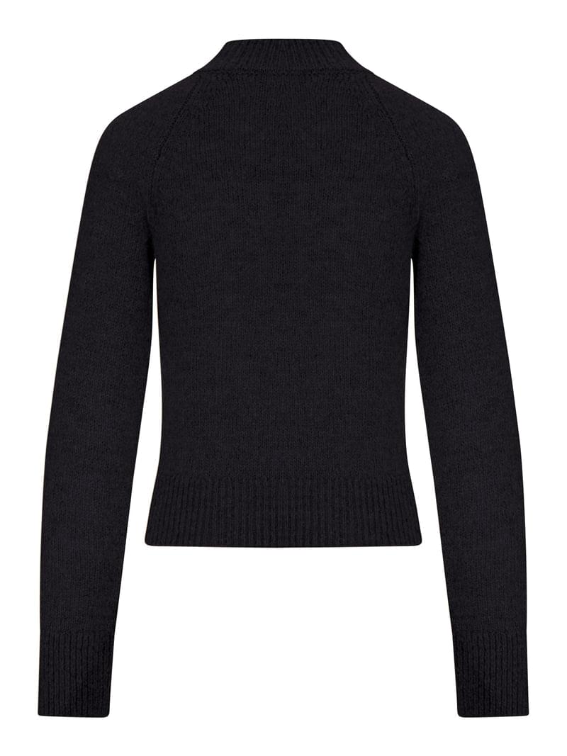 Dries Van Noten Women Cropped Mohair Sweater With High Neck DRIES VAN NOTEN