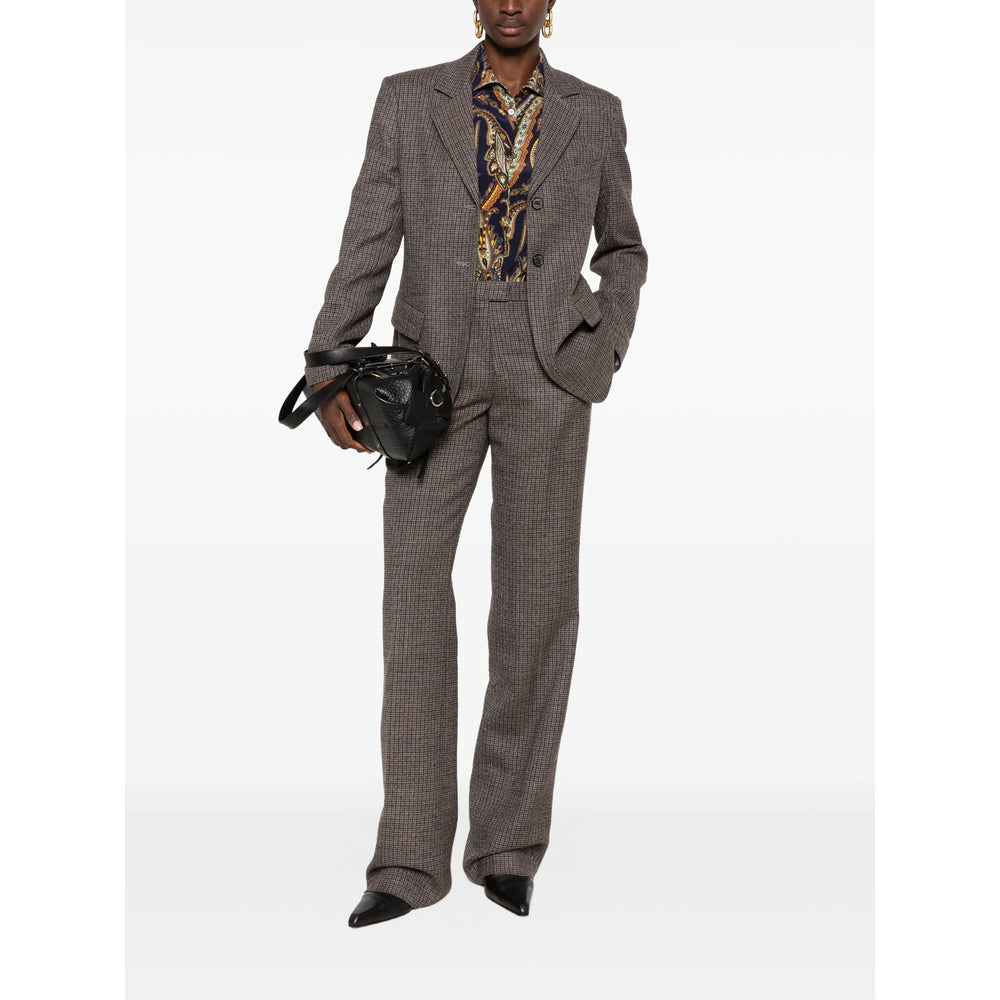 Etro Brown Trousers Women ETRO