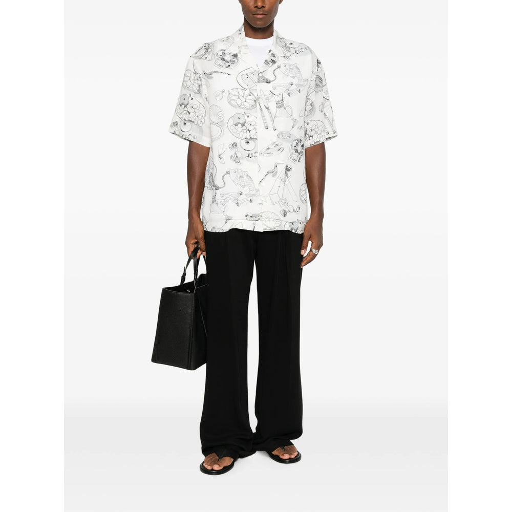 Jacquemus White Shirts Men JACQUEMUS