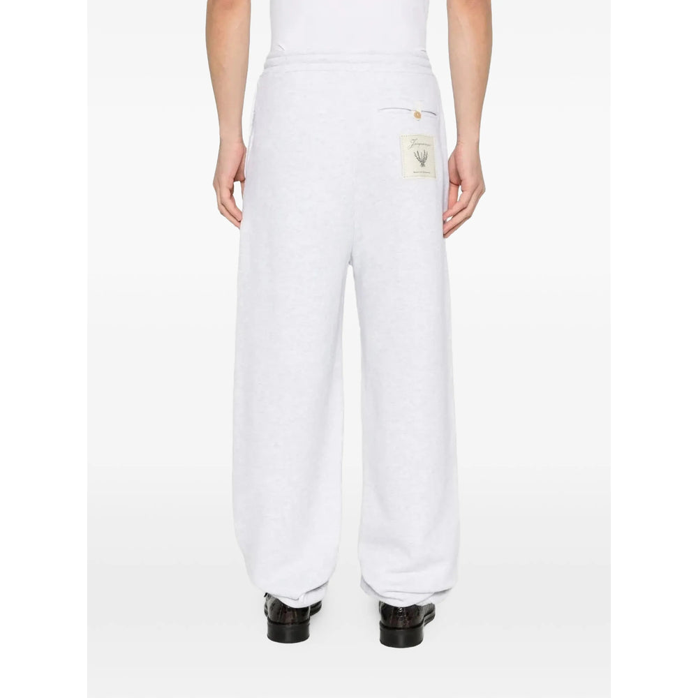 Jacquemus Grey Trousers - Track Pants Men JACQUEMUS